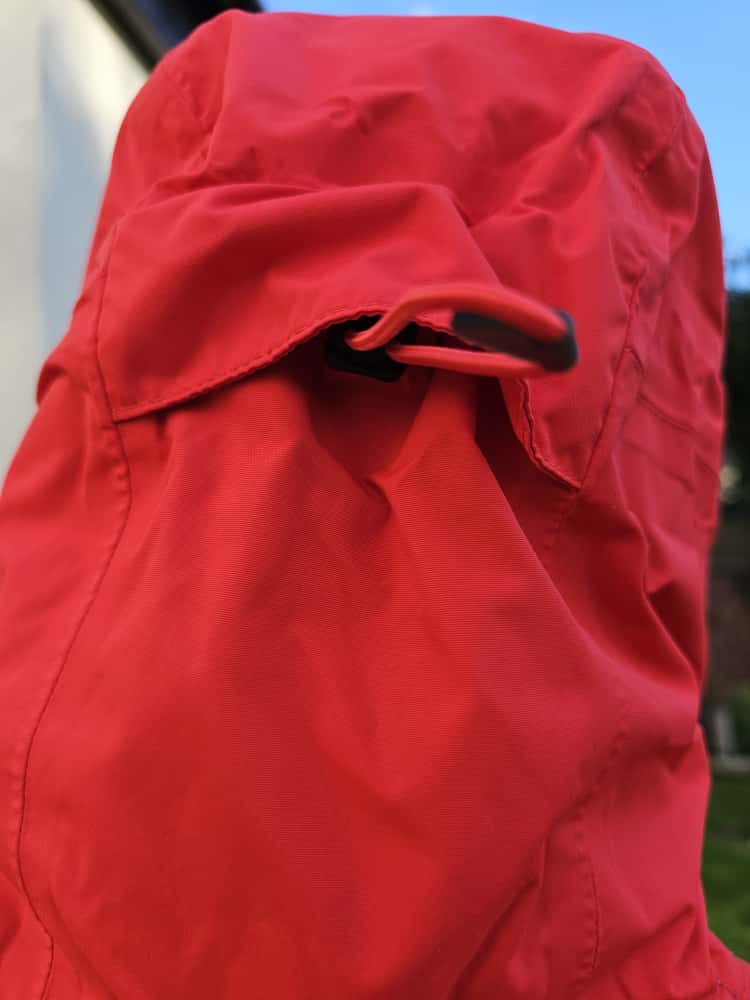 Nike ACG Red/Blue Full Zip 3 Layer Technical Hooded Ski/Snowboard Jacket - L/Large