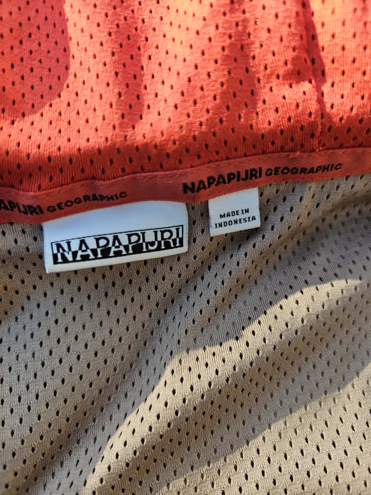 Napapijri Brown/Beige T-Haltia FZH Portabel Full Zip Borg/Sherpa Hooded Fleece Jacket - S/Small M/Medium