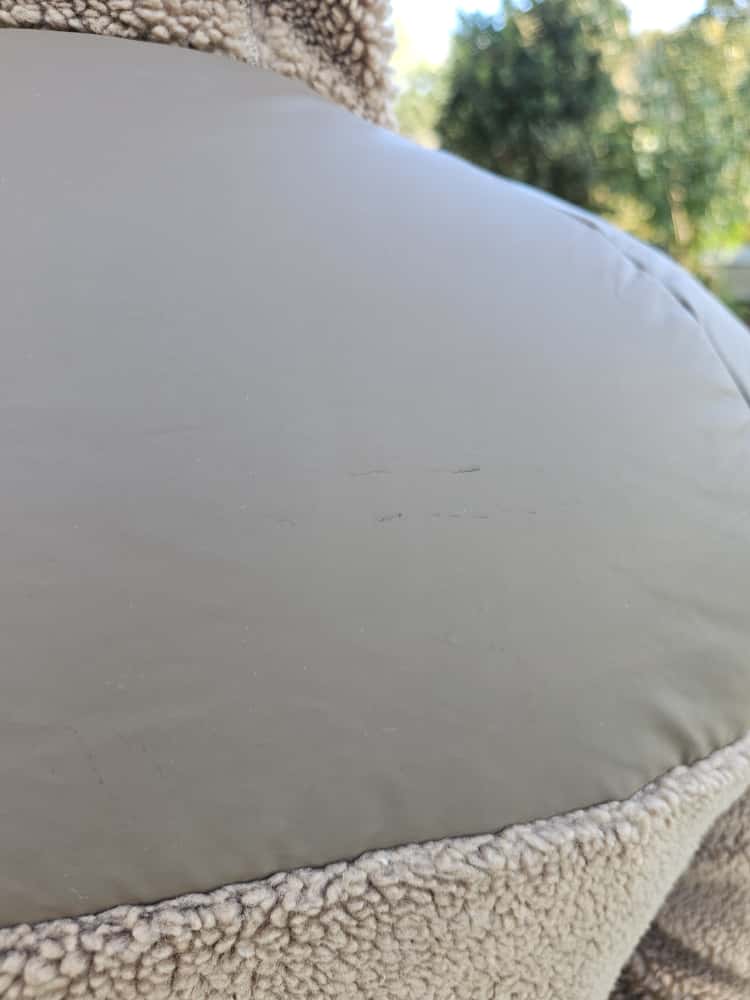 Napapijri Brown/Beige T-Haltia FZH Portabel Full Zip Borg/Sherpa Hooded Fleece Jacket - S/Small M/Medium