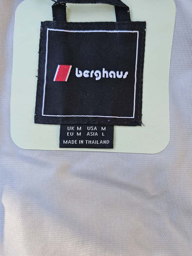 Berghaus Stormwear Tempest 89 Unisex Waterproof Full Zip Hooded Hiking/Casual Jacket - M/Medium