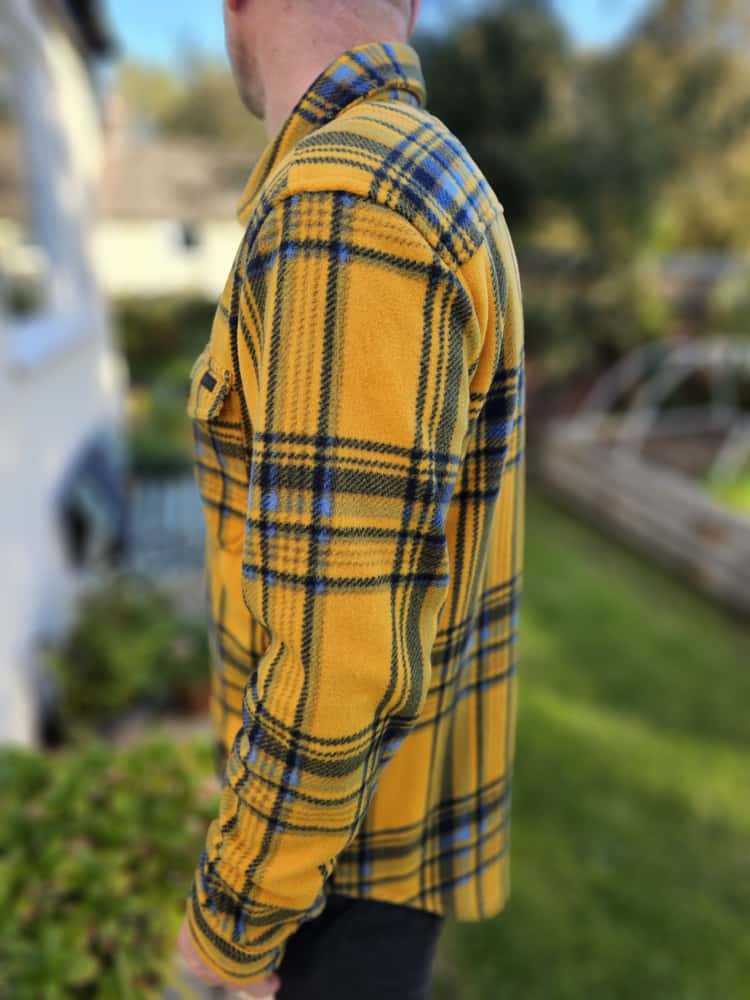 Billabong Adventure Division Fleece Button Up Long Sleeve Jacket/Shacket - L/Large