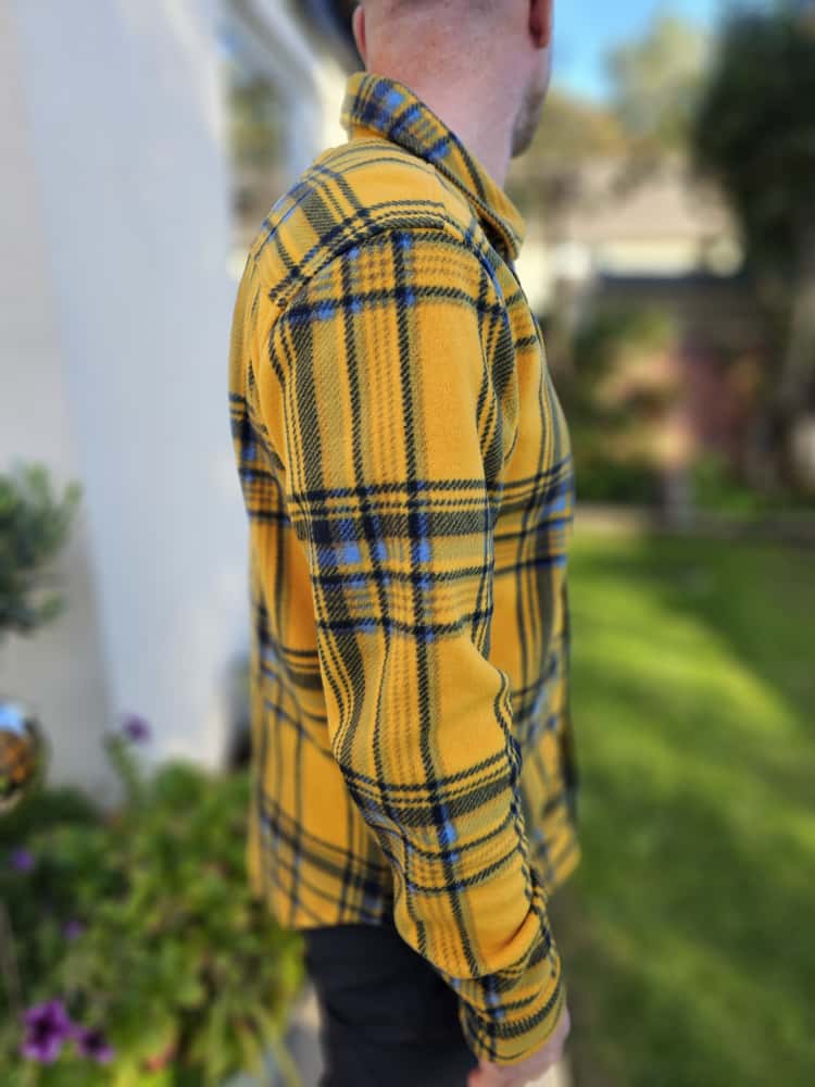 Billabong Adventure Division Fleece Button Up Long Sleeve Jacket/Shacket - L/Large