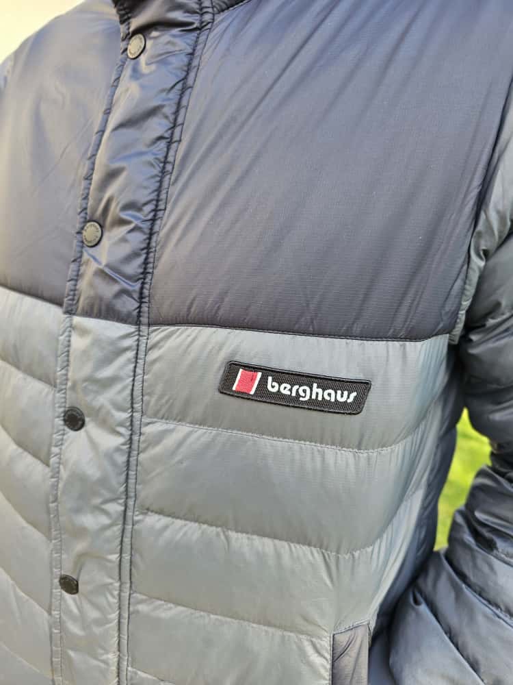 Berghaus Unisex Lightweight Mid Layer Puffer Jacket Grey/Black - M/Medium