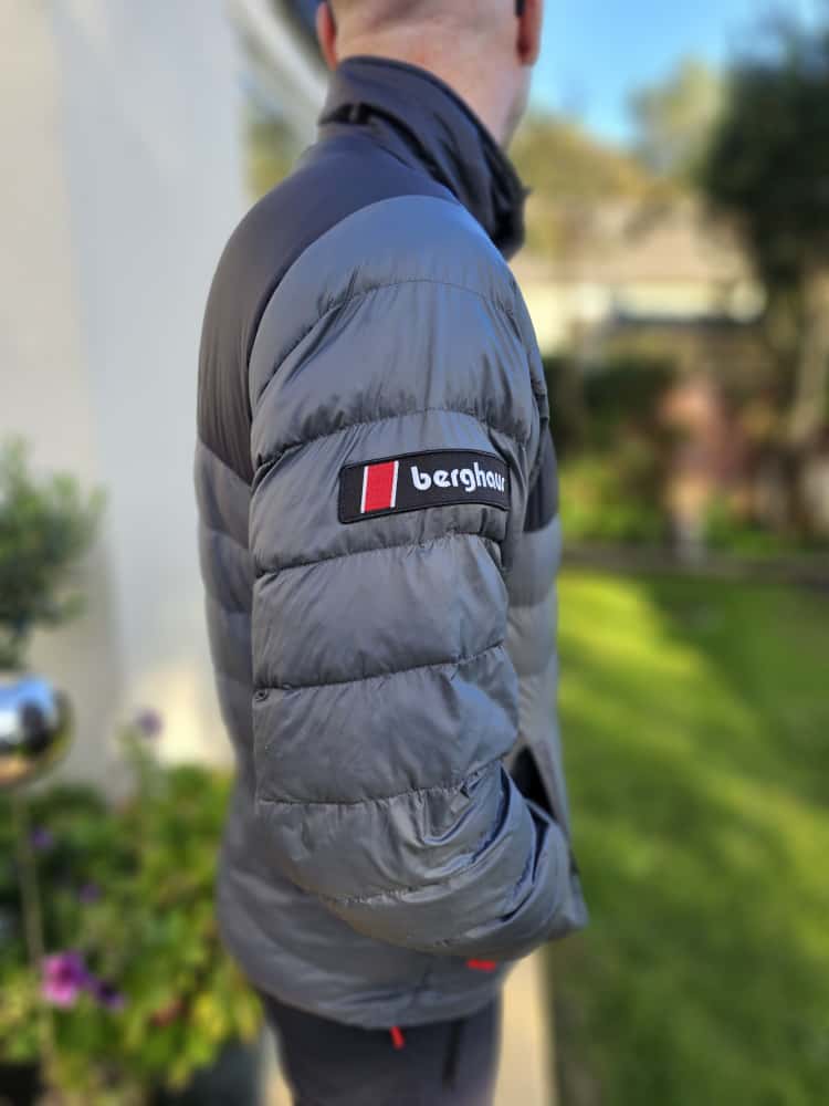 Berghaus Unisex Lightweight Mid Layer Puffer Jacket Grey/Black - M/Medium