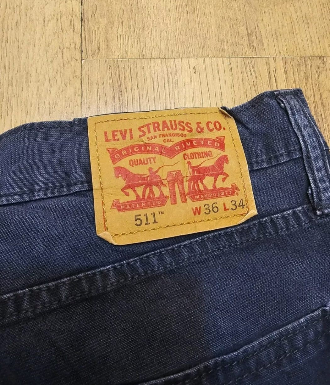 Levi's Blue Jeans 511 Slim Fit W36/26L