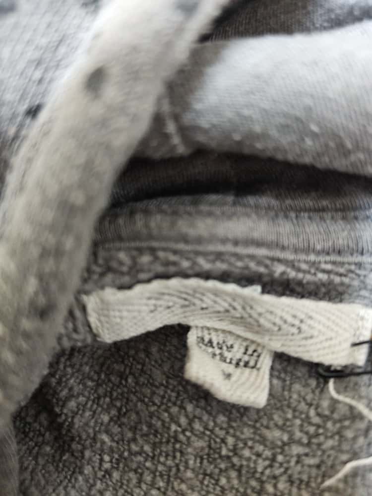 Womens Billabong Grey Spotted Pullover Hoodie - M/Medium