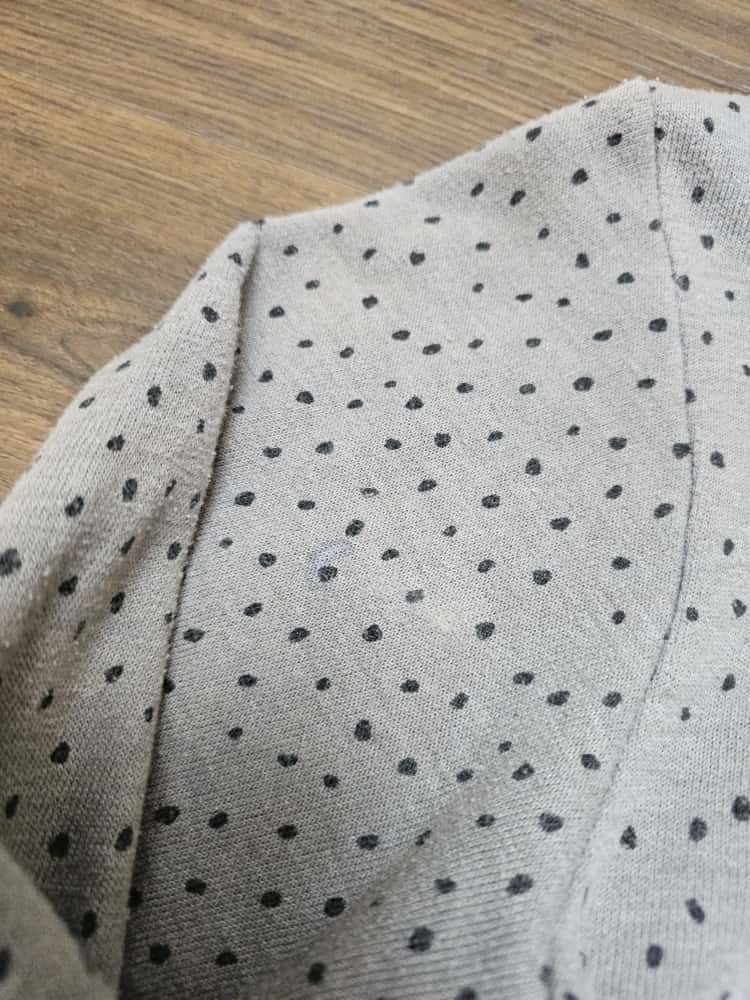 Womens Billabong Grey Spotted Pullover Hoodie - M/Medium