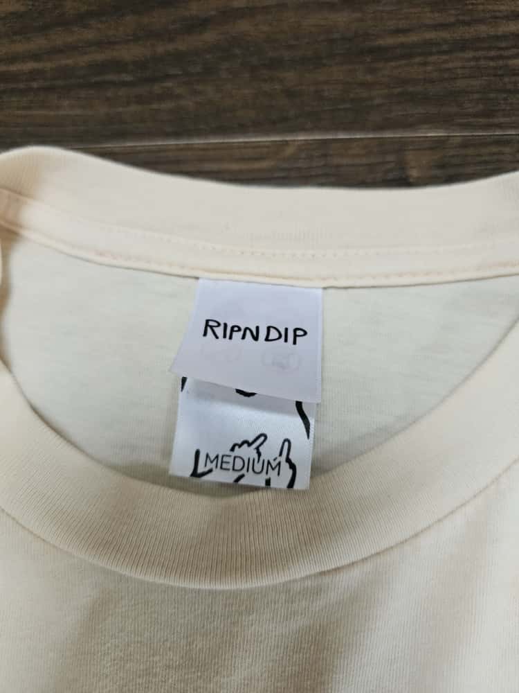 Awesome RipnDip 'Must Be Nice' Alien Butterfly Trippy Print Long Sleeve T-Shirt/Top - M/Medium