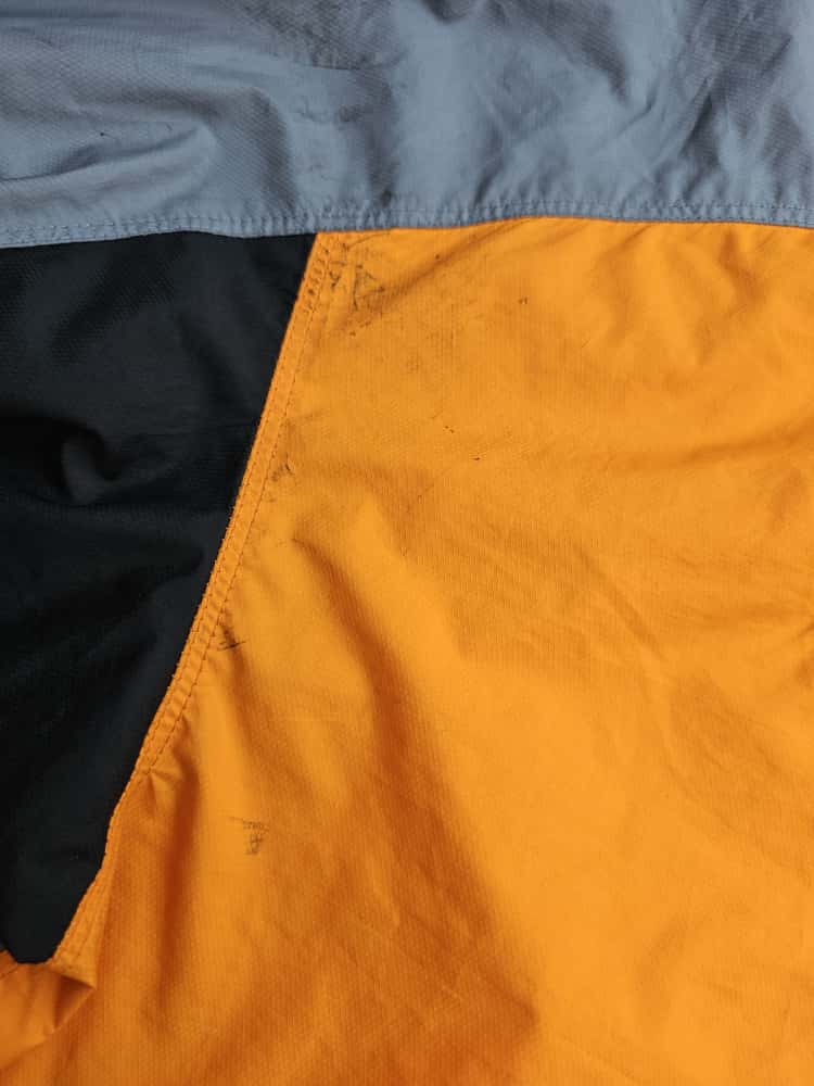 Nike ACG Clima-Fit Y2K Vintage Silver Tag Windbreaker Jacket - Orange/Grey - S/Small 8/10