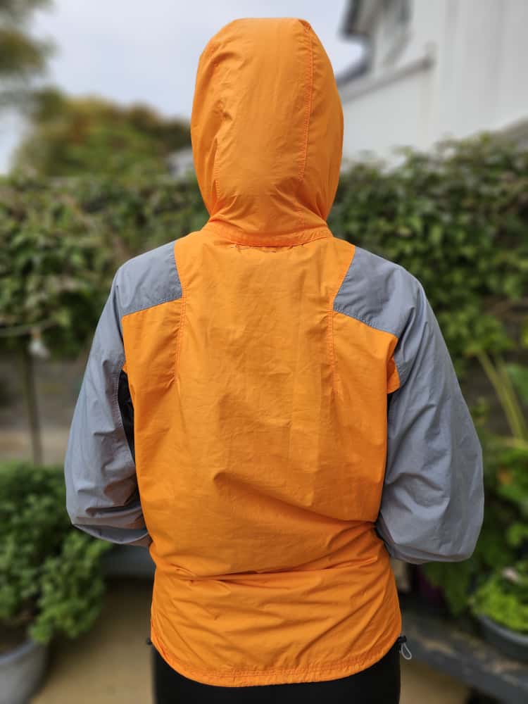 Nike ACG Clima-Fit Y2K Vintage Silver Tag Windbreaker Jacket - Orange/Grey - S/Small 8/10