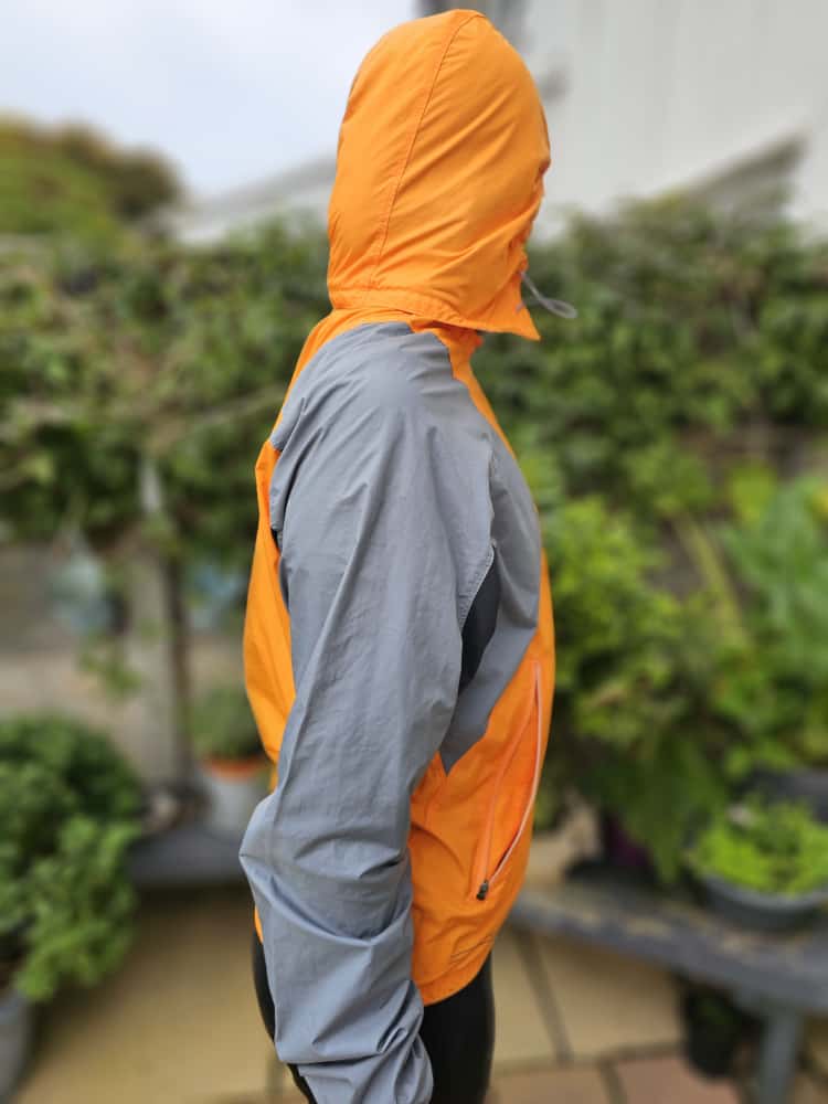 Nike ACG Clima-Fit Y2K Vintage Silver Tag Windbreaker Jacket - Orange/Grey - S/Small 8/10