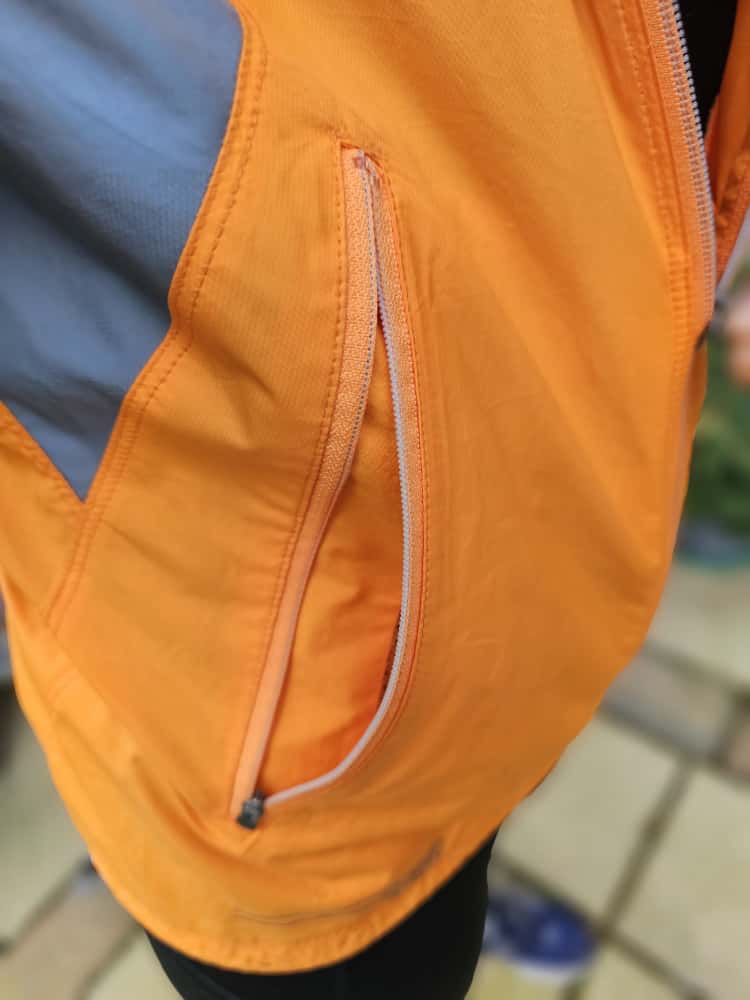 Nike ACG Clima-Fit Y2K Vintage Silver Tag Windbreaker Jacket - Orange/Grey - S/Small 8/10