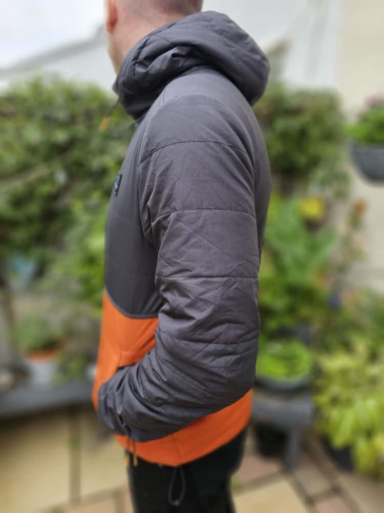 Passenger Full Zip Hoodie Quilted Style Jacket/Coat - L/Large M/Medium