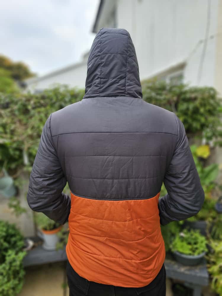 Passenger Full Zip Hoodie Quilted Style Jacket/Coat - L/Large M/Medium