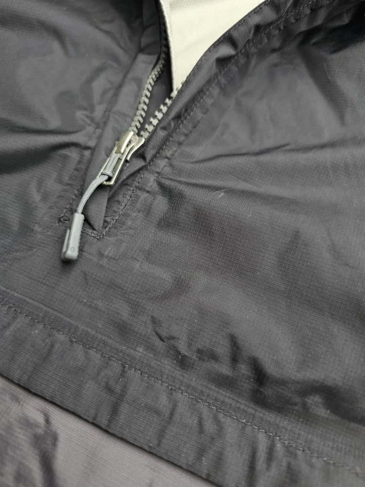 Patagonia H2NO Black/Grey Hooded Torrent Shell Pullover Waterproof Wind Proof Anorak/Jacket/Coat - L/Large