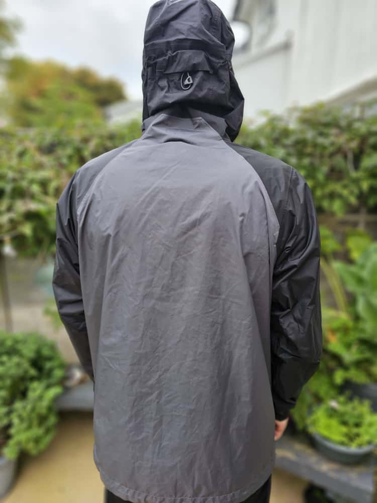 Patagonia H2NO Black/Grey Hooded Torrent Shell Pullover Waterproof Wind Proof Anorak/Jacket/Coat - L/Large