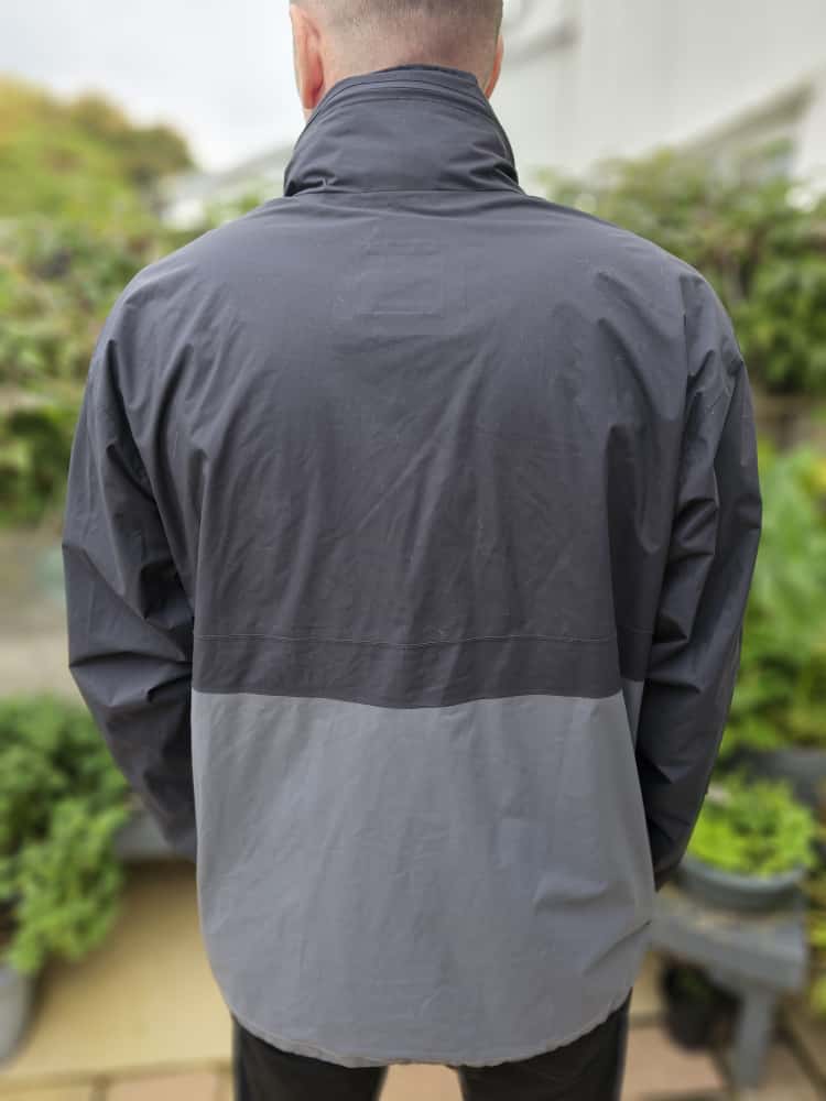 Berghaus Black/Grey Unisex Smock 86 Half Zip Hooded Jacket - L/Large