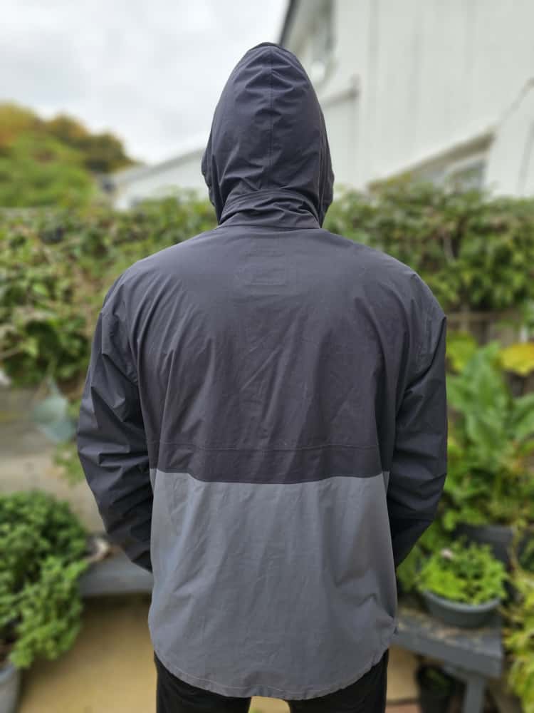 Berghaus Black/Grey Unisex Smock 86 Half Zip Hooded Jacket - L/Large