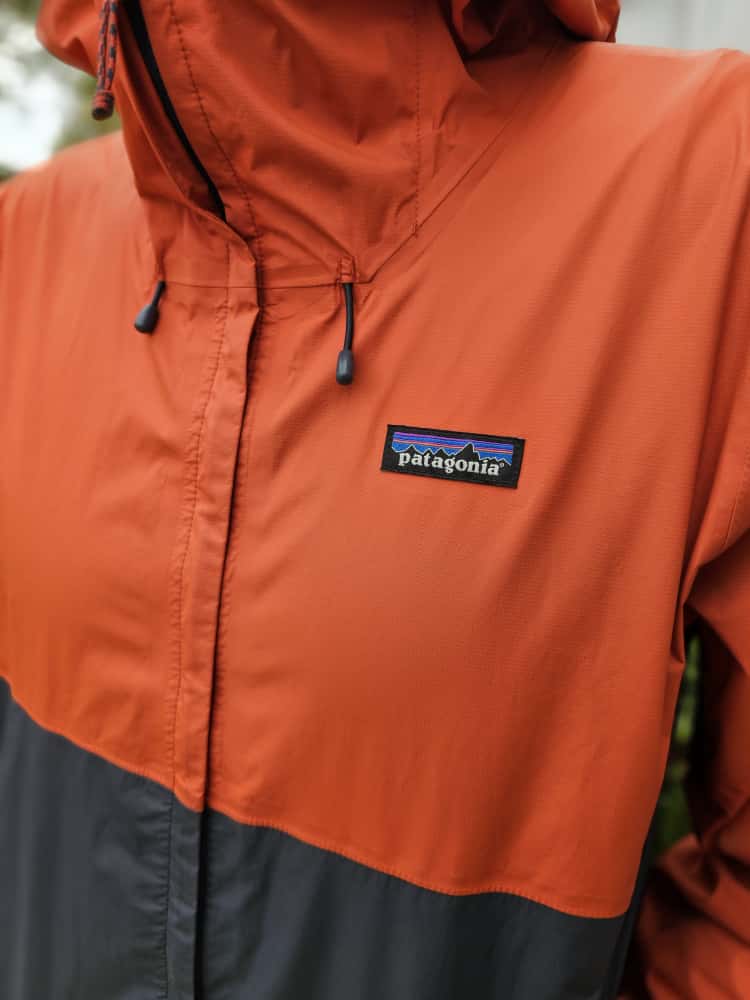 Patagonia Mens H2NO Torrent Shell 3L Taped Seams Full Zip Waterproof Hooded Hiking Jacket - L/Large
