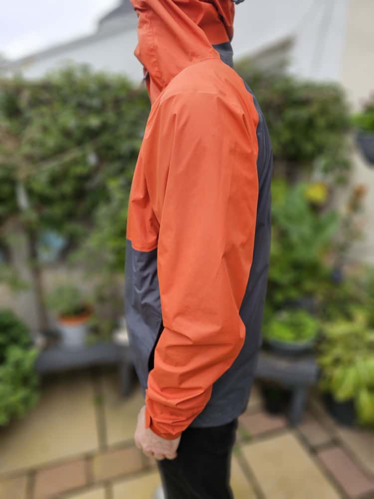 Patagonia Mens H2NO Torrent Shell 3L Taped Seams Full Zip Waterproof Hooded Hiking Jacket - L/Large