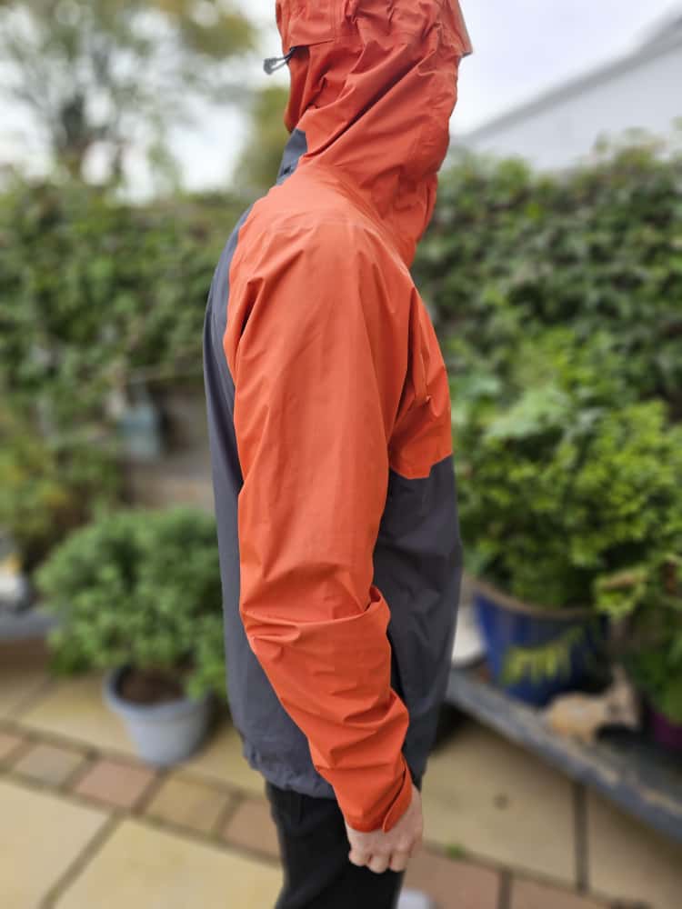Patagonia Mens H2NO Torrent Shell 3L Taped Seams Full Zip Waterproof Hooded Hiking Jacket - L/Large