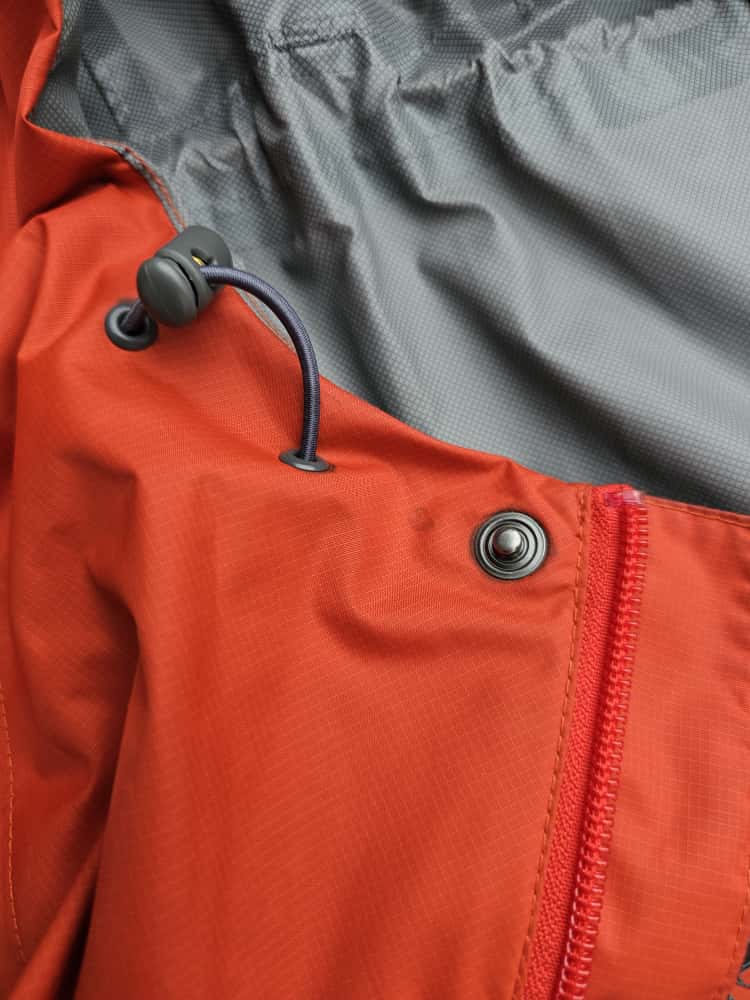 Rab Mens Full Zip Waterproof Taped Seams Outdoor/Hiking Hooded Rain Jacket/Coat - L/Large