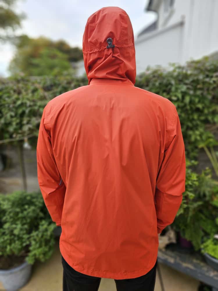 Rab Mens Full Zip Waterproof Taped Seams Outdoor/Hiking Hooded Rain Jacket/Coat - L/Large