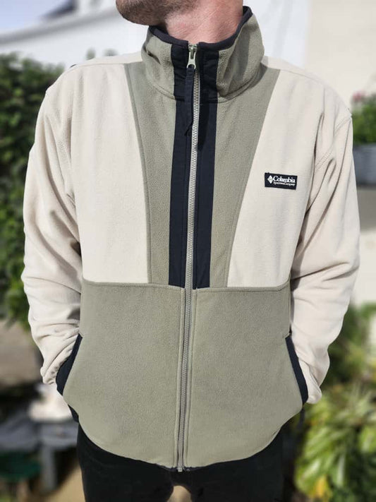 Columbia Backbowl Zip Up Fleece Jacket - L/Large