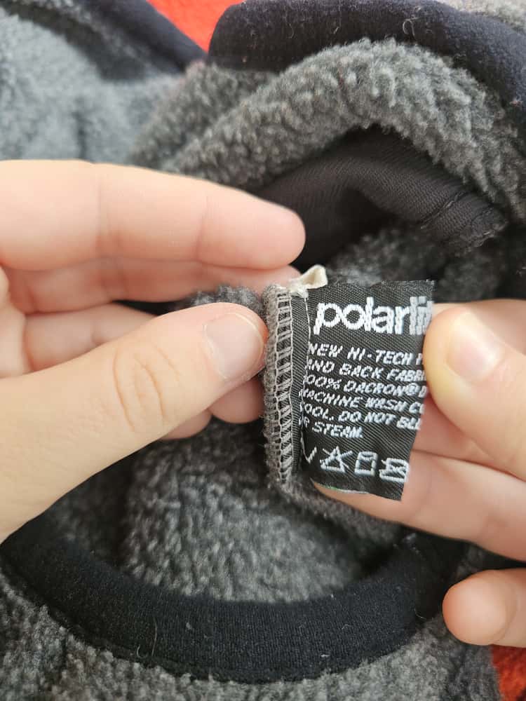 Vintage Jack Wolfskin Aztec Pattern 3/4 Zip Pullover Polarlite Fleece Jumper - M/Medium