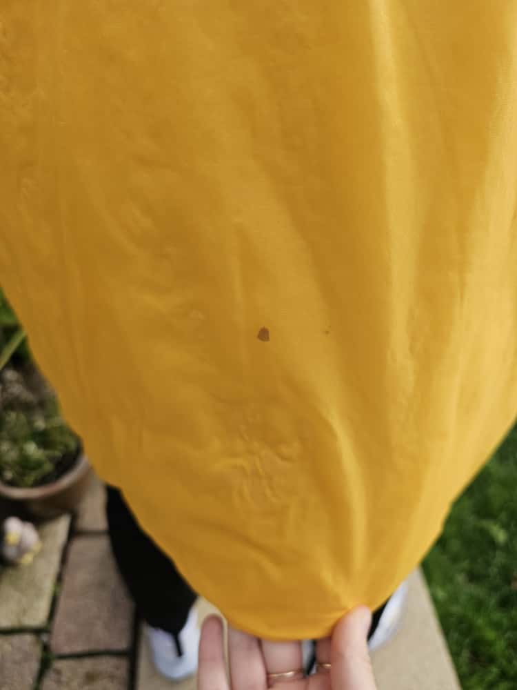 Vintage Berghaus Full Zip Hooded Insulated Yellow/Black Water Resistant Coat - L/Large