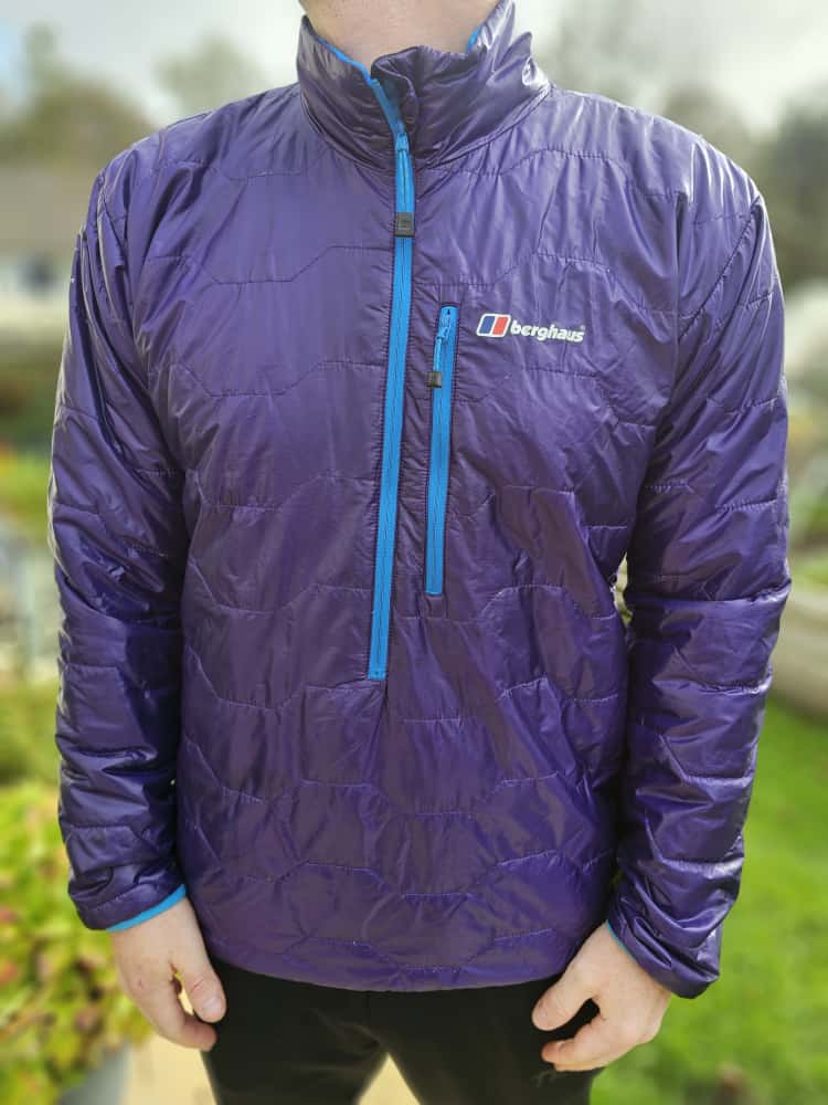 Berghaus Pertex Quantam Primaloft Extrem Packable Pullover Puffer Smock/Jacket - L/Large - Purple