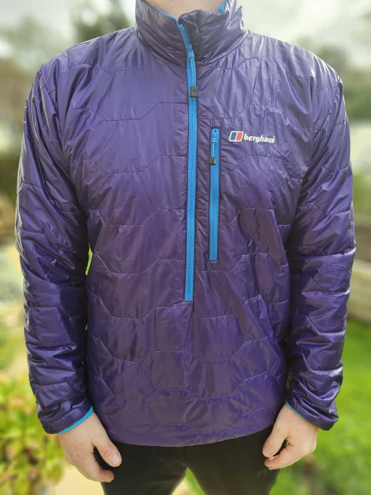 Berghaus Pertex Quantam Primaloft Extrem Packable Pullover Puffer Smock/Jacket - L/Large - Purple