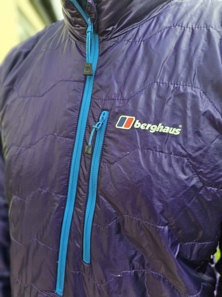 Berghaus Pertex Quantam Primaloft Extrem Packable Pullover Puffer Smock/Jacket - L/Large - Purple