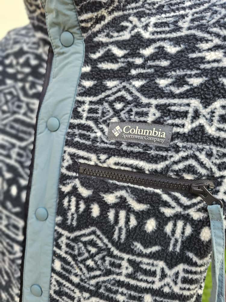 Columbia Snap Button Aztec Vest/Gilet/Body Warmer - M/Medium