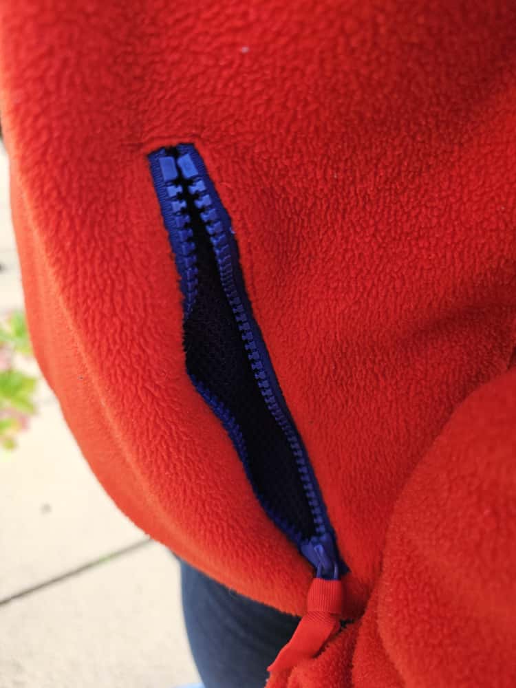 Rare Berghaus Iconic Red/Blue/Yellow 1/2 Zip Tramantana Aztec Fleece Pullover Jumper - M/Medium