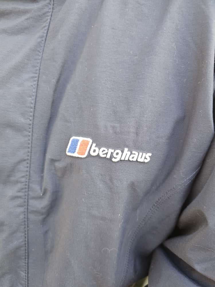 Berghaus Grey Womens Gore-Tex Performance Shell Hooded Full Zip Storm Flap Jacket/Coat - UK 10