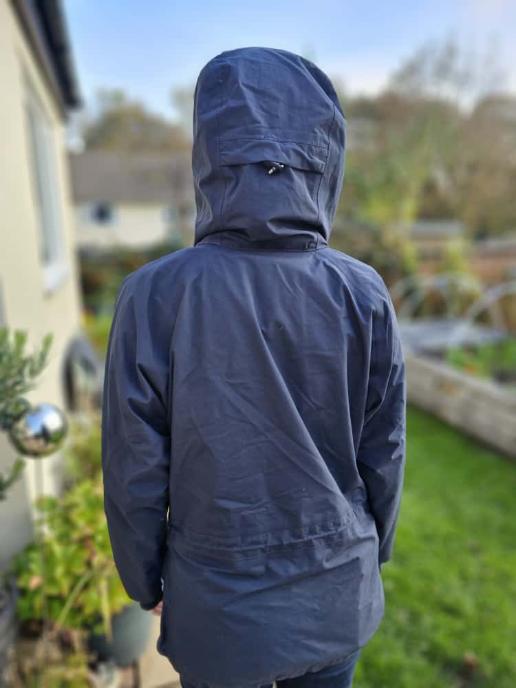 Berghaus Grey Womens Gore-Tex Performance Shell Hooded Full Zip Storm Flap Jacket/Coat - UK 10