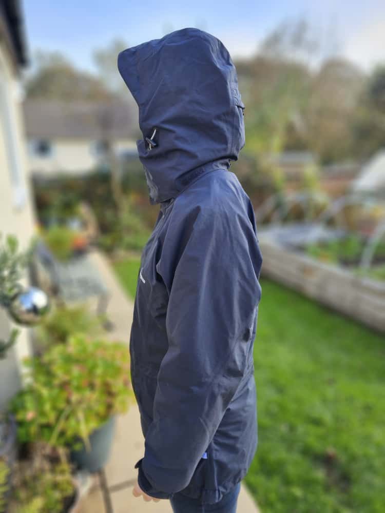 Berghaus Grey Womens Gore-Tex Performance Shell Hooded Full Zip Storm Flap Jacket/Coat - UK 10