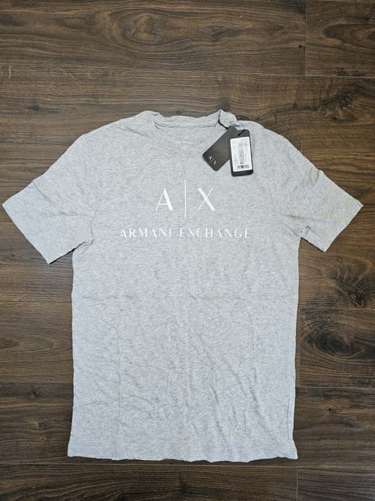 Mens Armani Exchange Grey Short Sleeve Top/T-Shirt - XS/Extra Small - NWT Brand New