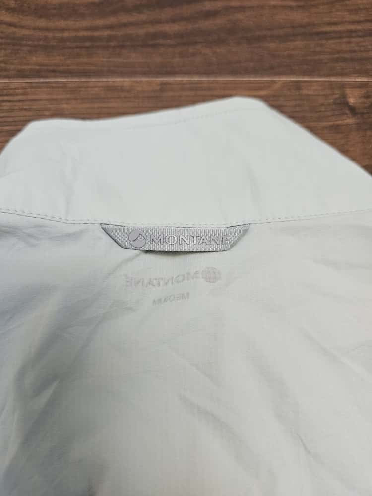 Men's Montane Activewear Featherlite Windproof Running/Walking Jacket - Sea Mist Green - M/Medium