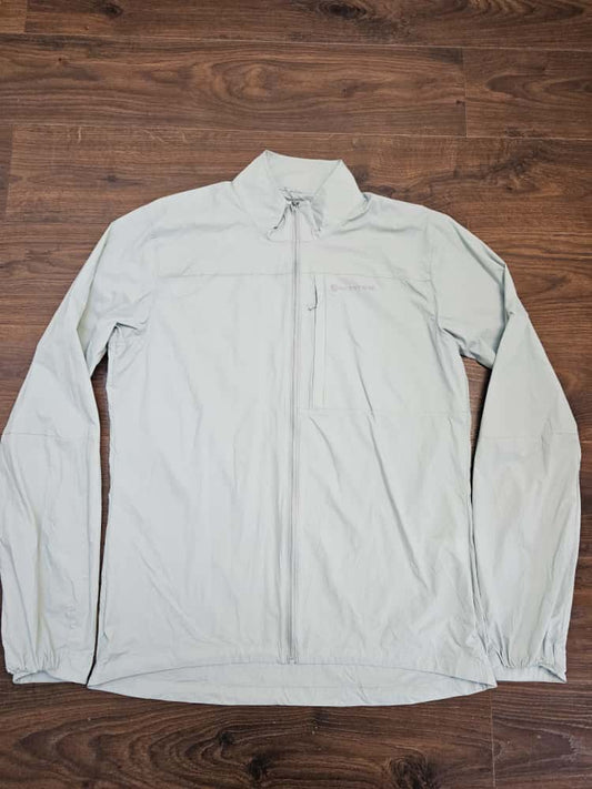 Men's Montane Activewear Featherlite Windproof Running/Walking Jacket - Sea Mist Green - M/Medium