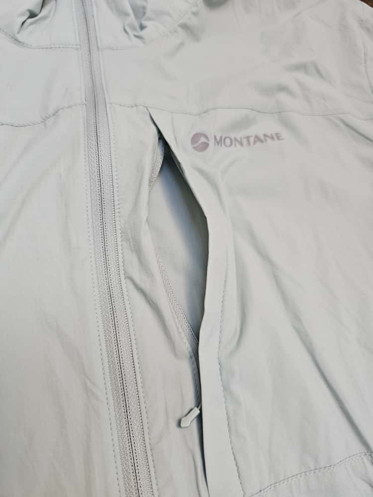 Men's Montane Activewear Featherlite Windproof Running/Walking Jacket - Sea Mist Green - M/Medium