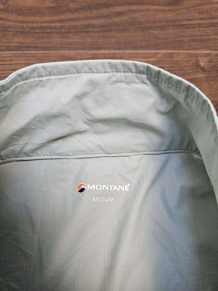 Men's Montane Activewear Featherlite Windproof Running/Walking Jacket - Sea Mist Green - M/Medium