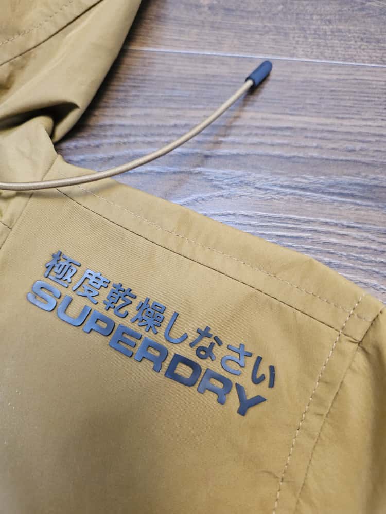 Superdry Full Zip Hooded Elite Wind Cheater Jacket - M/Medium