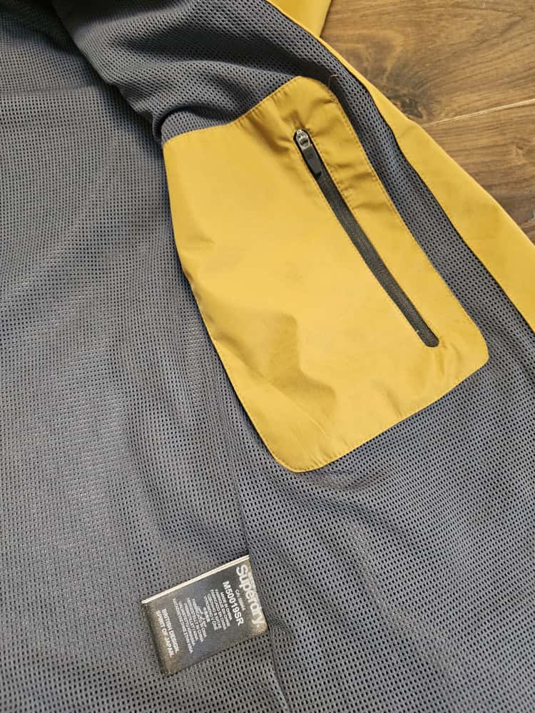 Superdry Full Zip Hooded Elite Wind Cheater Jacket - M/Medium