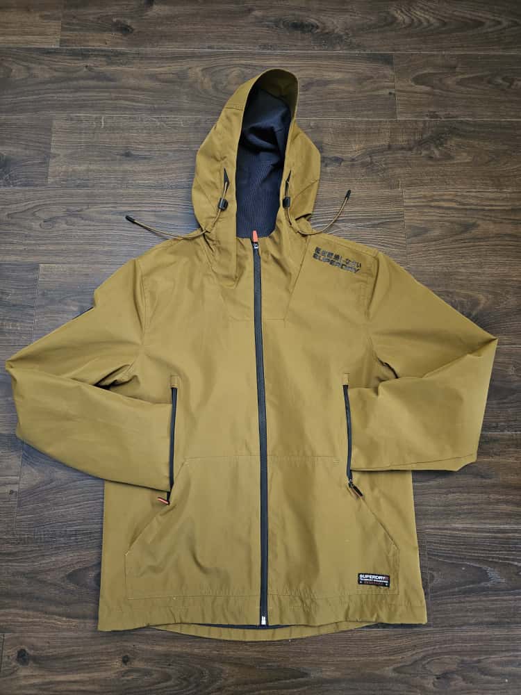 Superdry Full Zip Hooded Elite Wind Cheater Jacket - M/Medium