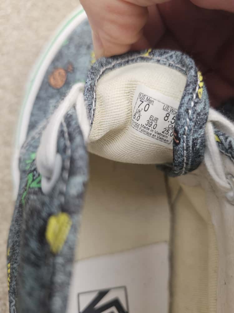 x Fergus Purcell OG Chukka LX (Fergadelic) Skate Shoes Trainers Sneakers - UK 6