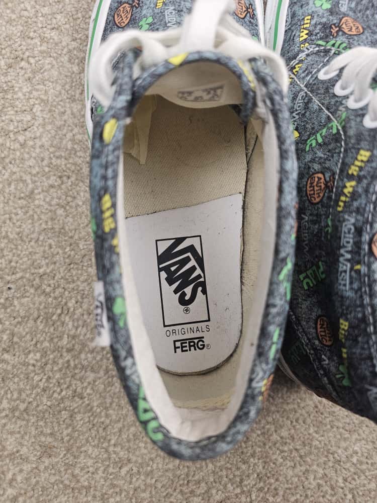 x Fergus Purcell OG Chukka LX (Fergadelic) Skate Shoes Trainers Sneakers - UK 6