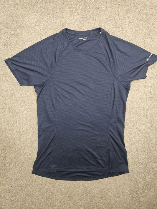 Montane Womens Dart Nano Short Sleeve Light Weight Base Layer Running T-Shirt - UK 10
