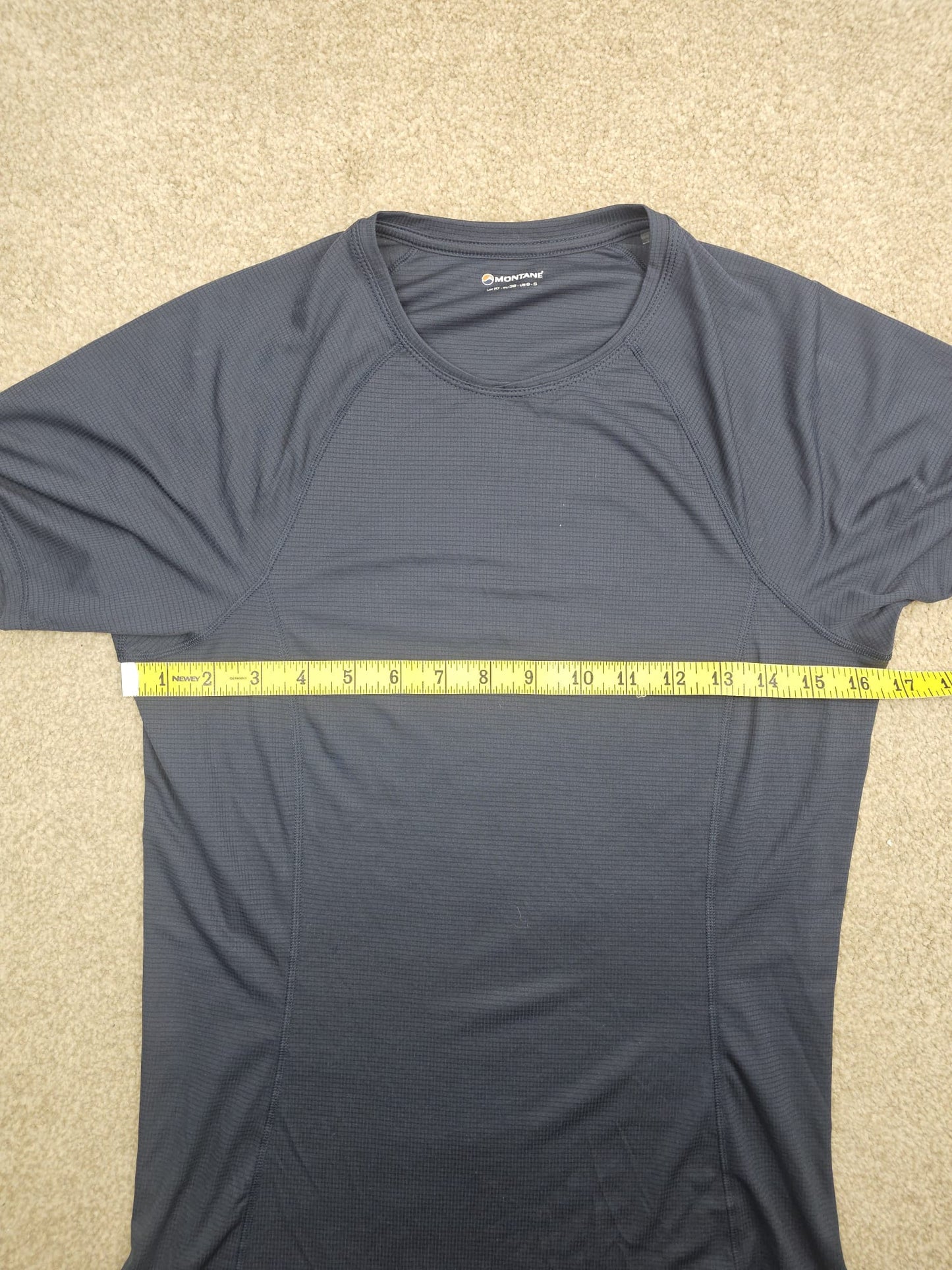 Montane Womens Dart Nano Short Sleeve Light Weight Base Layer Running T-Shirt - UK 10